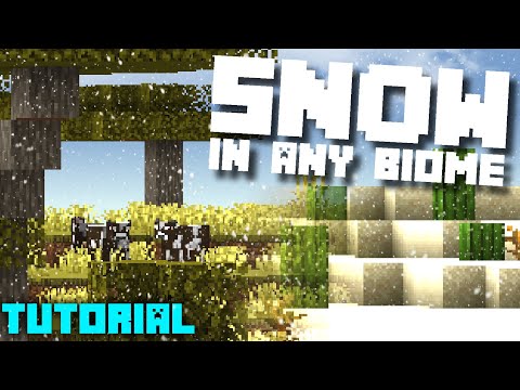 How To Get Snow In Any Minecraft Biome | Java Edition
