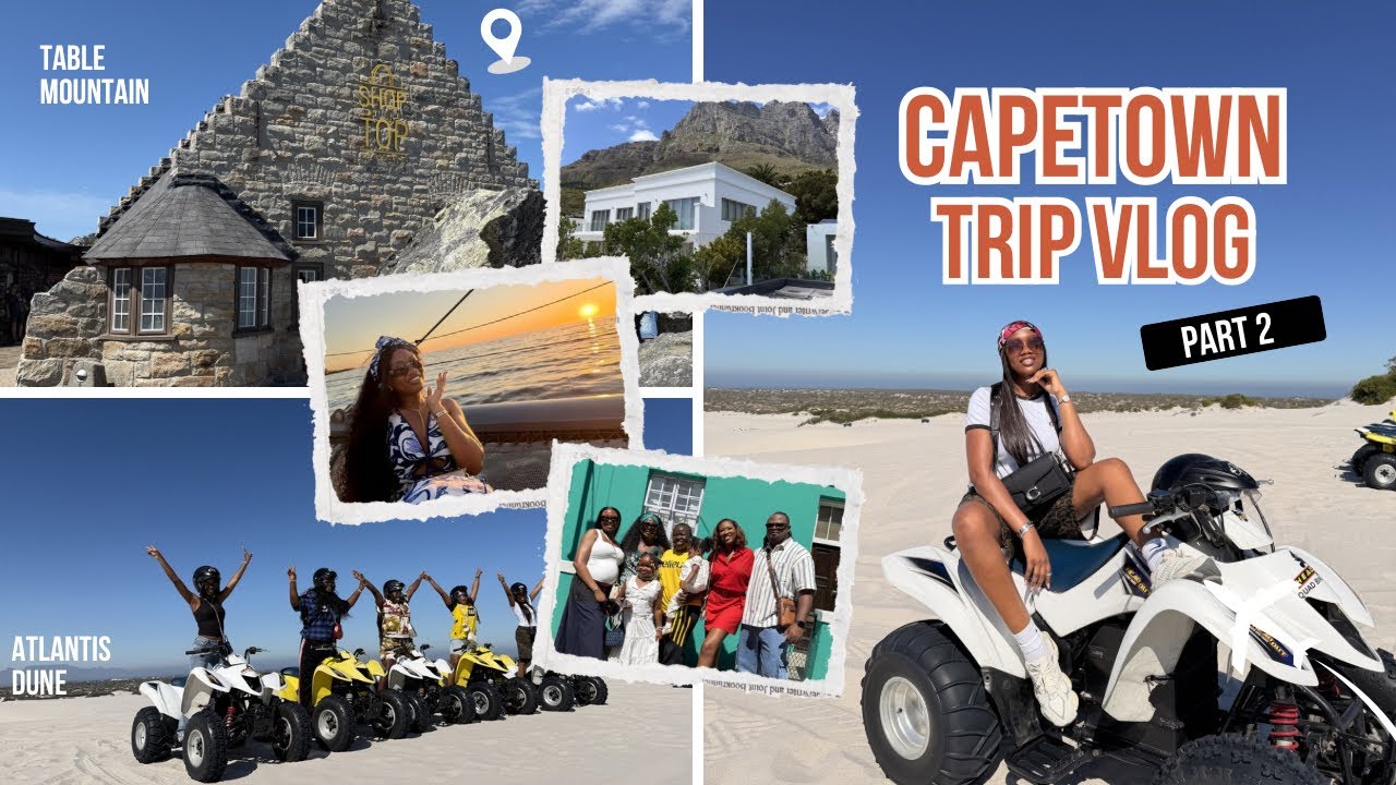 Cape Town Adventures 🇿🇦 Pt 2 + Family Moments 💃🏽… and I’m never flying South Africa Airlines again 😡