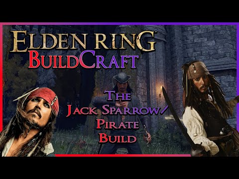ELDEN RING BuildCraft - The Jack Sparrow/Pirate Build (The Rum!)