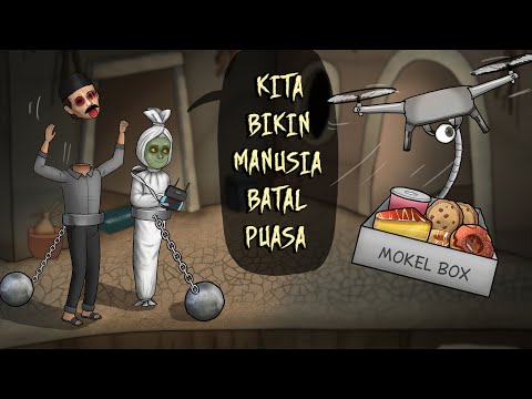 Kegiatan Hantu di Bulan Puasa 1 | Kompilasi #HORORKOMEDI Kartun Lucu, Animasi Lucu