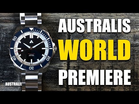 WORLD FIRST! Australis Barrier Reef Automatic Diver Review - Perth WAtch #325