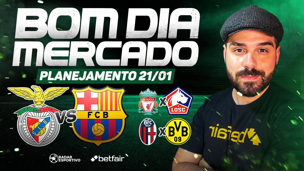Planejamento para Trader Esportivo - Dia 21/01/25