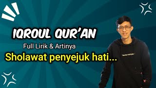 Download lagu IQROUL QUR'AN COVER BY RIFKI ALFIANSYAH || FULL LIRIK DAN ARTINYA mp3 Download lagu IQROUL QUR'AN COVER BY RIFKI ALFIANSYAH || FULL LIRIK DAN ARTINYA mp3
