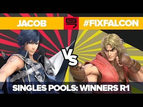 Jacob vs #FixFalcon - Ultimate Singles: Pools R1 Winners Round 1 - Genesis 7 | Chrom vs Ken
