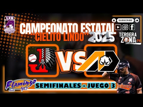 INDIOS DE JUAREZ VS ALGODONEROS DE DELICIAS | SEMIFINALES - JUEGO 3 | CAMPEONATO ESTATAL 2025