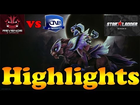 Dota 2 - CNB(ex swag) vs Revenge - Highlights - StarLadder 9