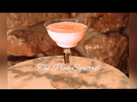 Making the Pink Squirrel, a supper club classic