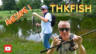 THKFISH Fishing Rod and Reel Combo with Backpack AWESOME!