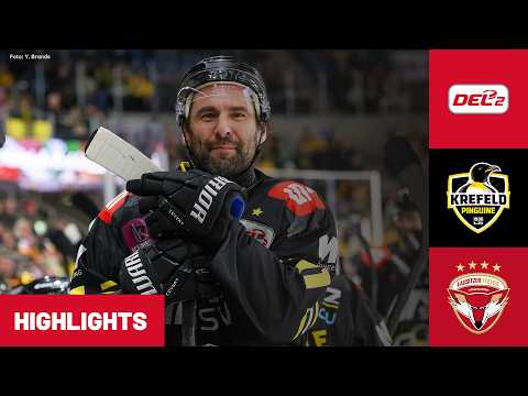 DEL2: Krefeld Pinguine vs Lausitzer Füchse | Highlights
