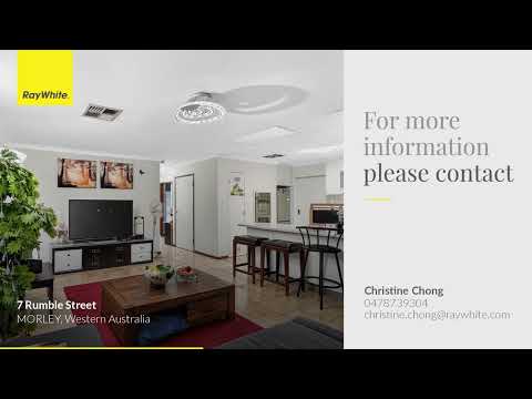 7 Rumble Street, Morley, WA 6062, 4 slaapkamers, 2 badkamers, House