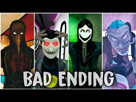 Game Over Bad Endings | Smile X Corp 3 + Smiling X 2 + Smiling X + Smiling X Zero |