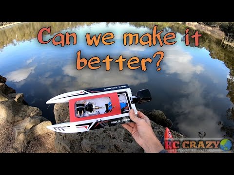 Wltoys WL-915 F1 boat issues, fixed?