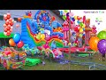 Permainan Anak Istana Balon Naik Odong odong Mobil & Naga di Area Bermain Robo-Robo