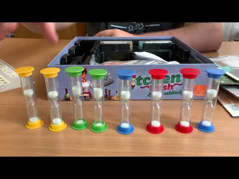 Kitchen Rush Unboxing (dobozbontás) - Mit Játsszunk?