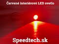 LED osvetlenie 12V - červené 3x SMD LED (21mm) - Video Youtube