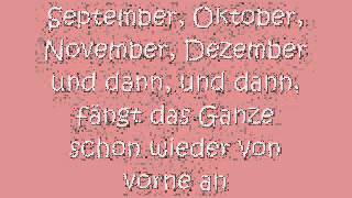 Rolfs Liederkalender - Die Jahresuhr mit Songtext