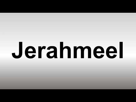 How to Pronounce Jerahmeel