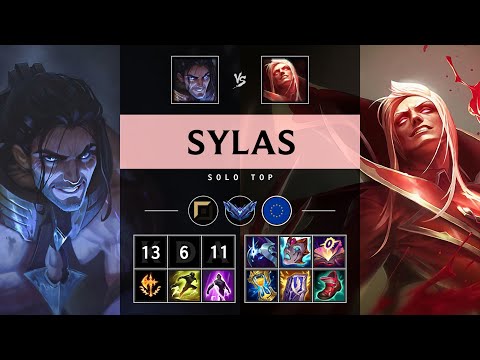 Sylas Top vs Vladimir - EUW Diamond Patch 25.14