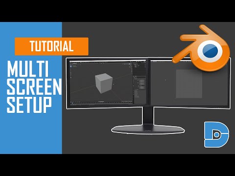 Switching From Maya to Blender 2.82 - Multiple Screen Setup