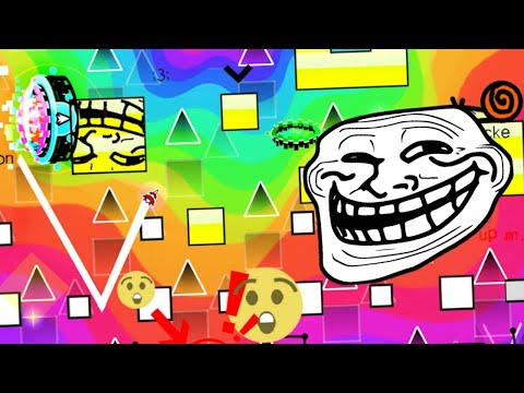 (Extreme Demon) ''troll level two'' by lexycat & More | Geometry Dash