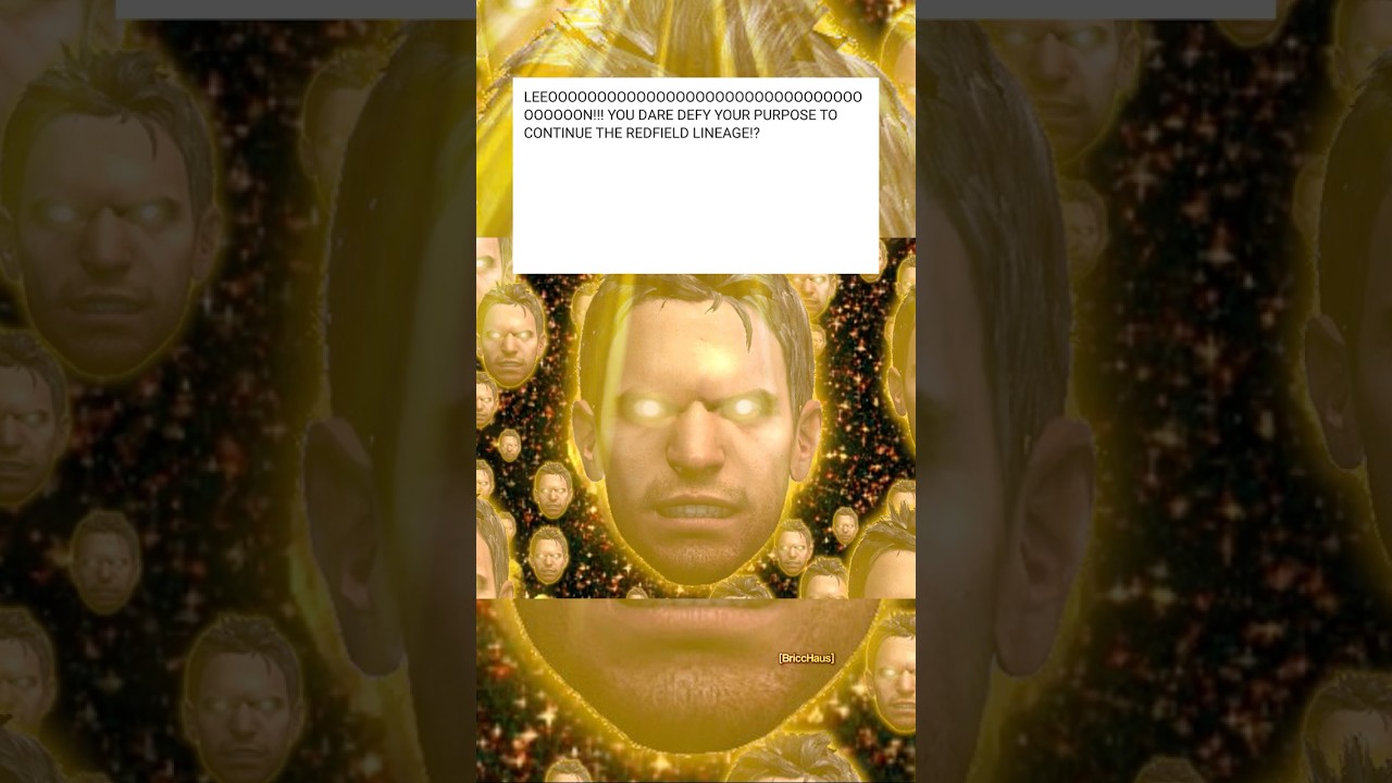 Leon, You Deny Your Purpose! | Resident Evil meme dub