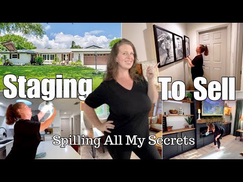 Cleaning to Sell! Cleaning and Decorating Motivation / How to Clean and Stage your home to sell