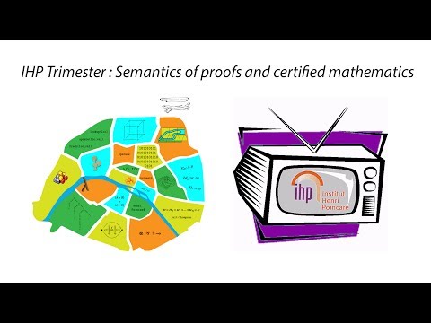 5 - Kick-off afternoon : Vladimir Voevodsky, Univalent Foundations