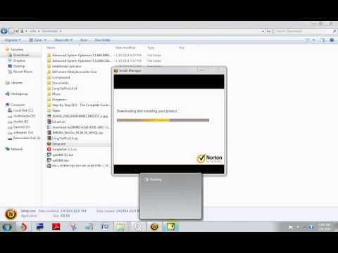 comment installer l'antivirus norton