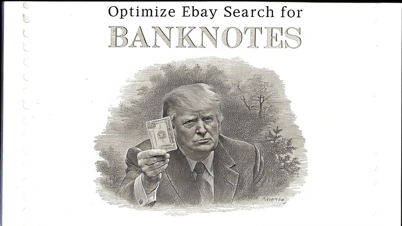 Tips to optimize eBay search for banknote collectors