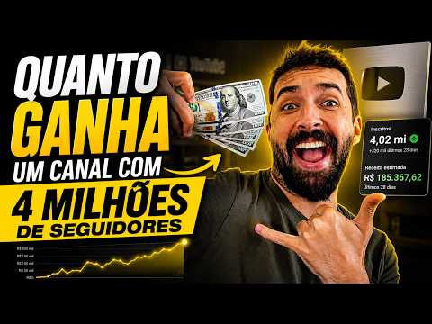 QUANTO EU GANHO DO YOUTUBE? (8 coisas que você NÃO SABE)
