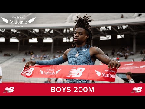 Boys 200m - New Balance Nationals Outdoor 2025
