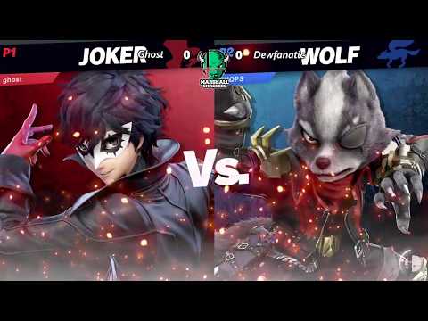 MS 2/4/20 - Ghost (Joker) vs Dewfanatic (Wolf, Rosalina) - LR4 - SSBU