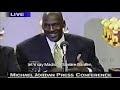 Michael Jordan 2nd Retirement Press Conference The Last Question by Steve McEwen (1999)