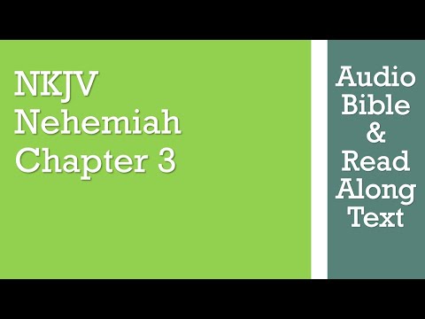 Nehemiah 3 - NKJV - (Audio Bible & Text)