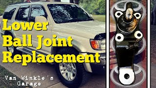 Lower Ball Joint Replacement - 3rd Gen Toyota 4Runner 1996-2002 - How To