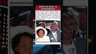 Il matrimonio dopo 64 anni insieme