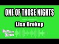 Lisa Brokop - One of Those Nights (Karaoke Version)
