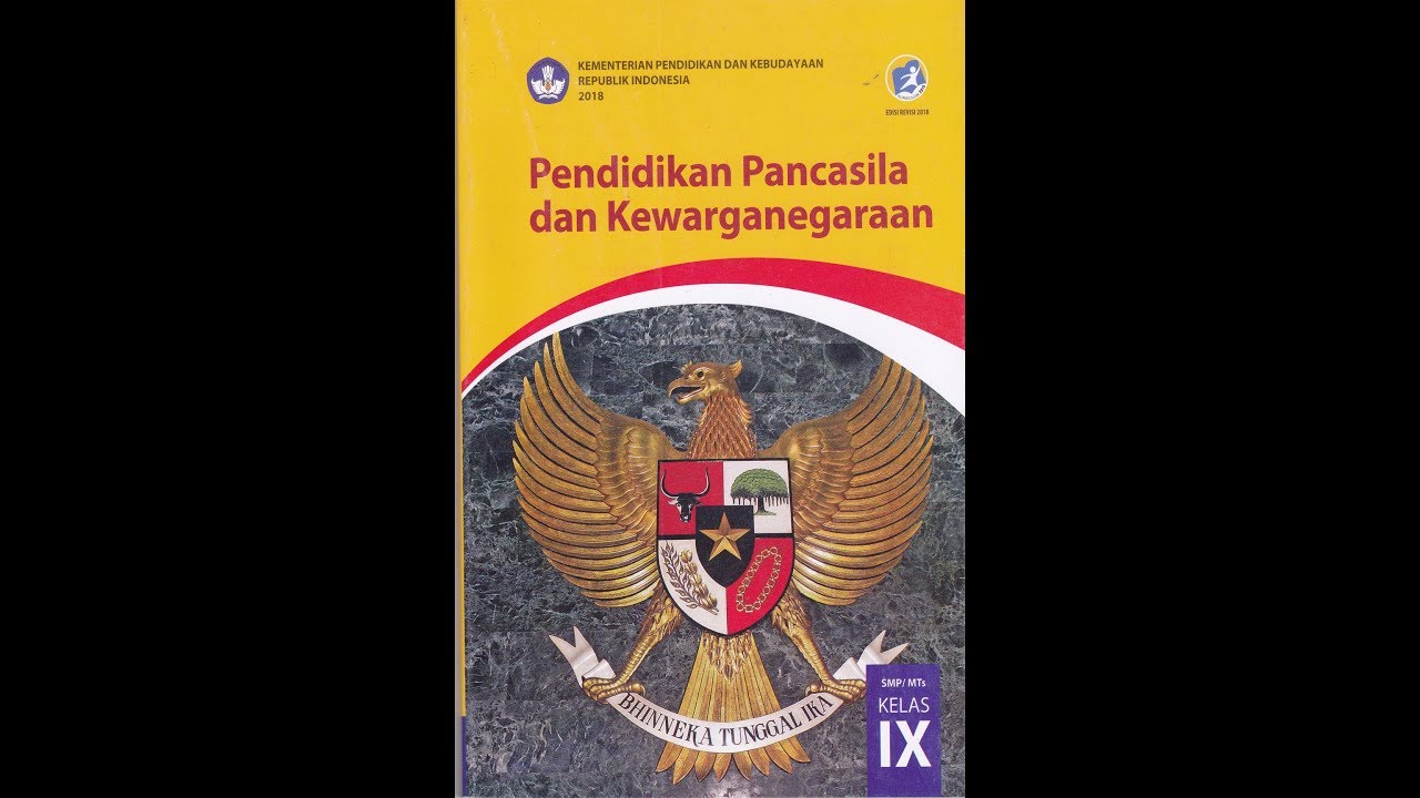 Buku Pendidikan Kewarganegaraan PKN Kelas 9 SMP (dwieka)