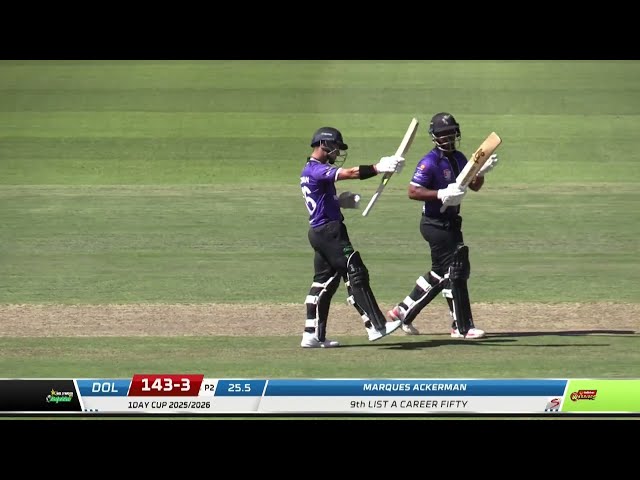 HIGHLIGHTS | 1 Day Cup | Dafabet Warriors vs Hollywoodbets Dolphins