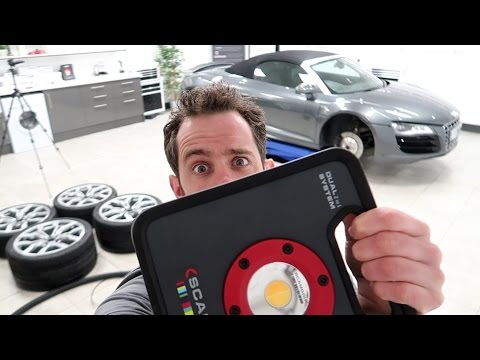 Detailing R8 V10 Spyder with 2nd Gen SCANGRIP - VLOG 024