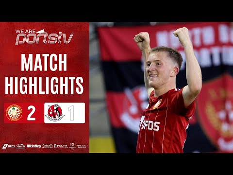 Portadown 2 - 1 Crusaders | Sports Direct Premiership | 29/08/25