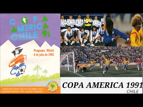 TODOS LOS PARTIDOS DE LA COPA AMERICA CHILE 1991 (COMPLETO) I FIESTA DEL BALON