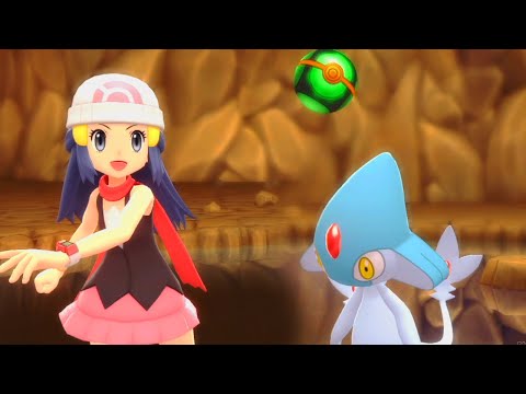 Pokemon Shining Pearl - Walkthrough Part 43 No Commentary Gameplay - Lake Guardian Birbs Azelf Fight