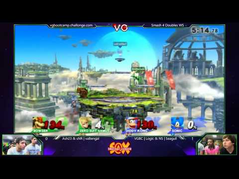 S@X Monthly - Ash23 & sN | vaBengal Vs. VGBC | Logic & NS | Seagull - SSB4 Doubles WS - Smash 4