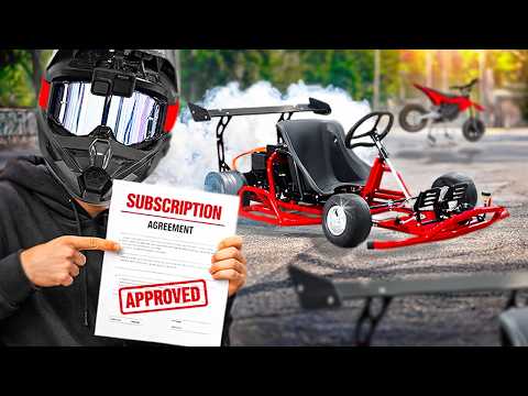 This Drift Kart is $10 Per Day