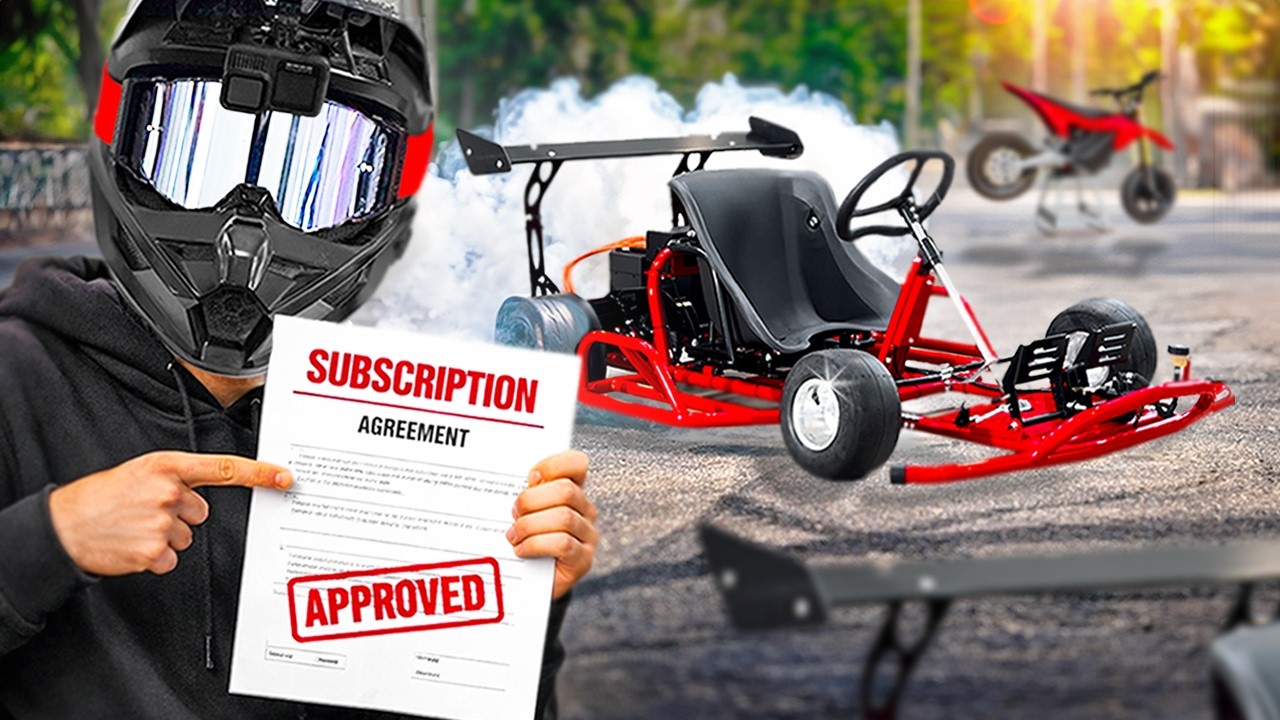 This Drift Kart is $10 Per Day