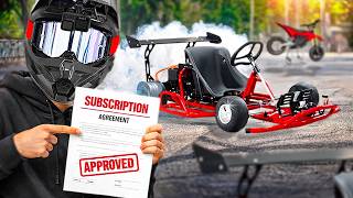 This Drift Kart is $10 Per Day