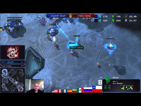 Cheese de Photon Overcharge - PvT - GrandMaster - Astrea vs BoxeR - Starcraft 2: LotV