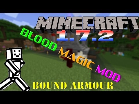 Blood Magic 1.0.0b | Bound Armour Tutorial | Minecraft 1.7.2