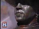 Stevie Ray Vaughan statue vandalized in Austin, TX 2005.
